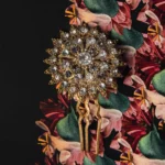 Horquilla de estrella con cristales