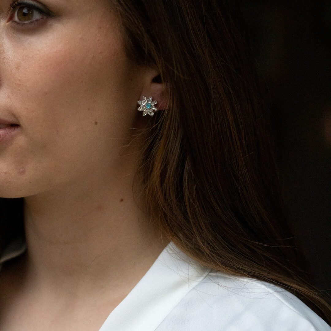 Pendientes Mare plata Larrier Studio