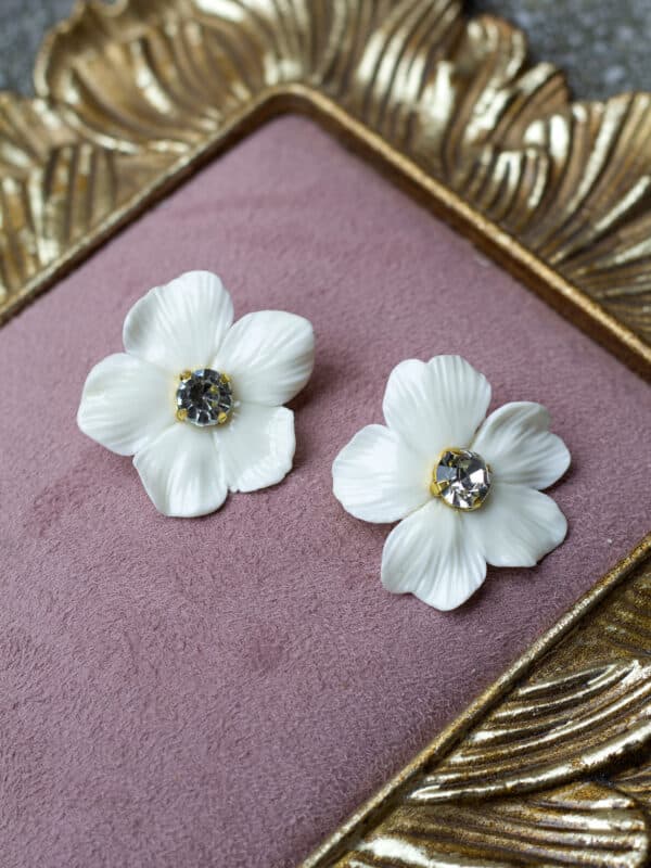 Pendientes flor chiribitas - Imagen 9
