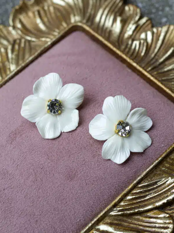 Pendientes flor chiribitas - Imagen 9