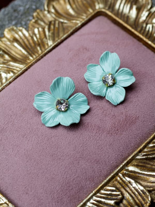 Pendientes flor chiribitas - Imagen 11