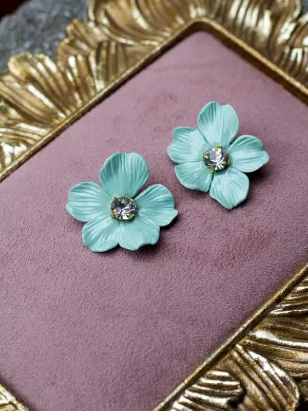 Pendientes flor chiribitas - Imagen 11