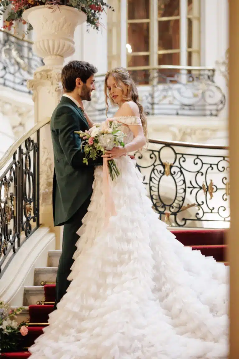 Tendencias novia 2026 estilo bridgerton
