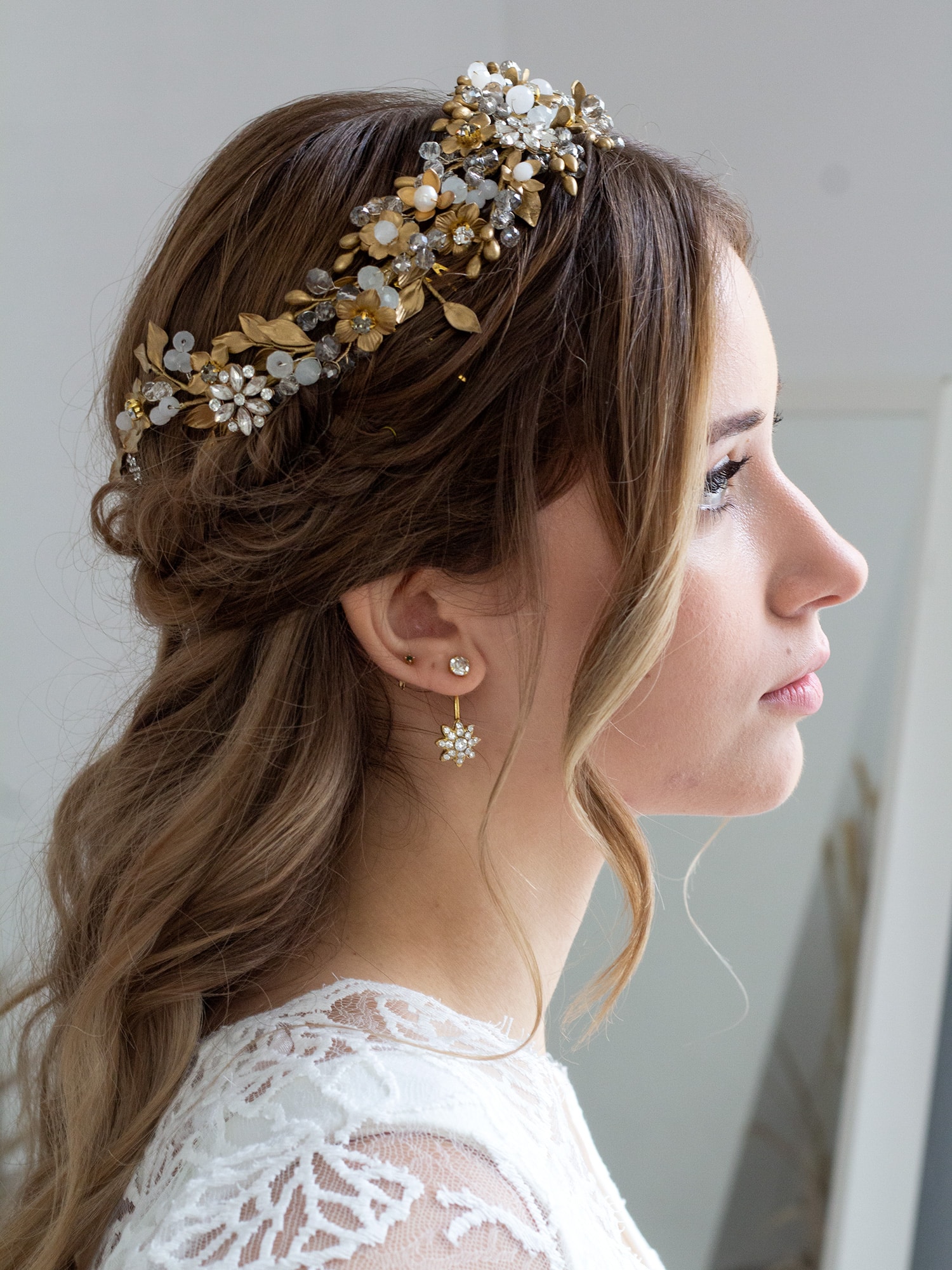 Corona hecha a mano inspiración Bridgerton