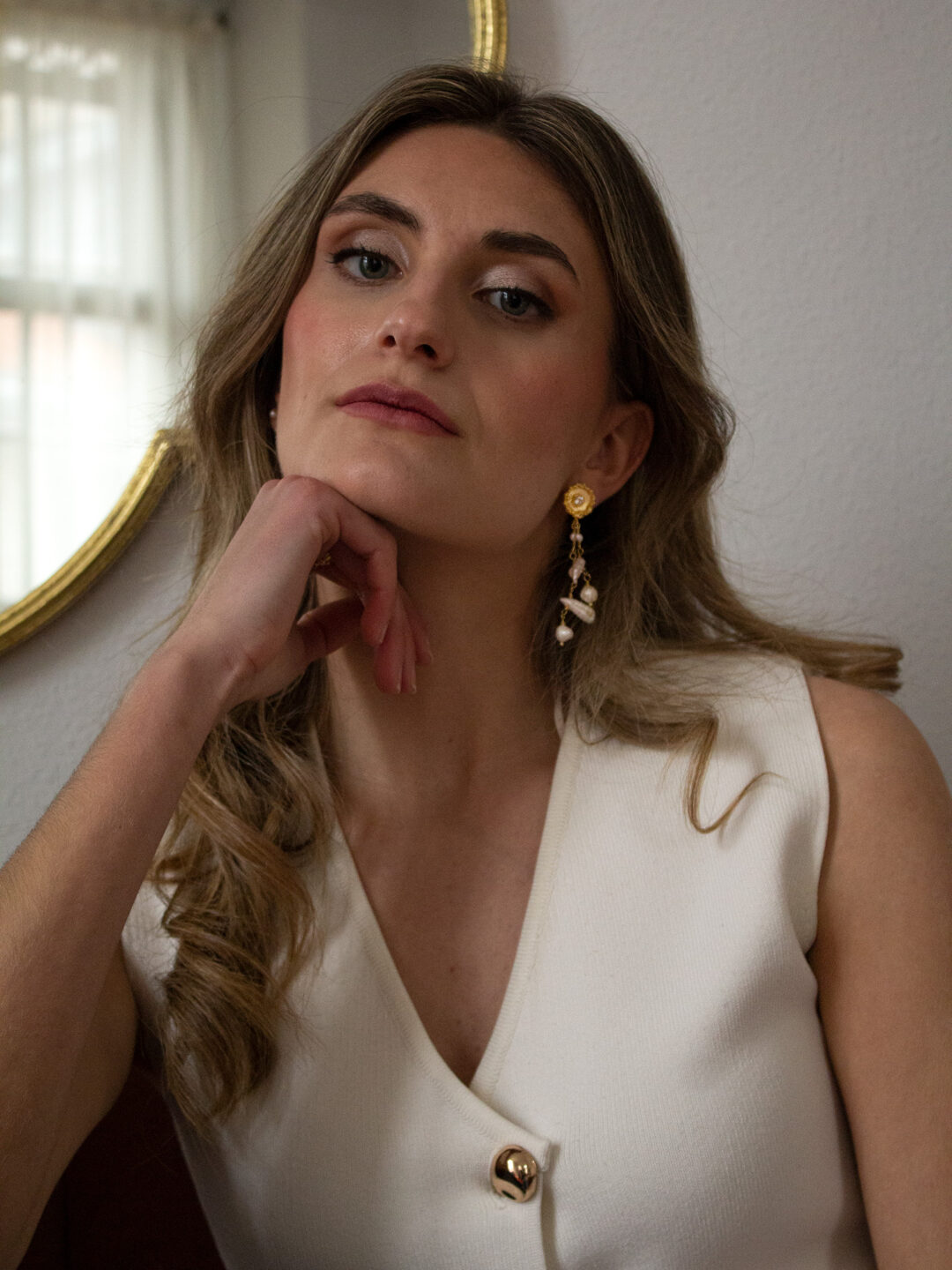 Pendientes de perlas Náyade