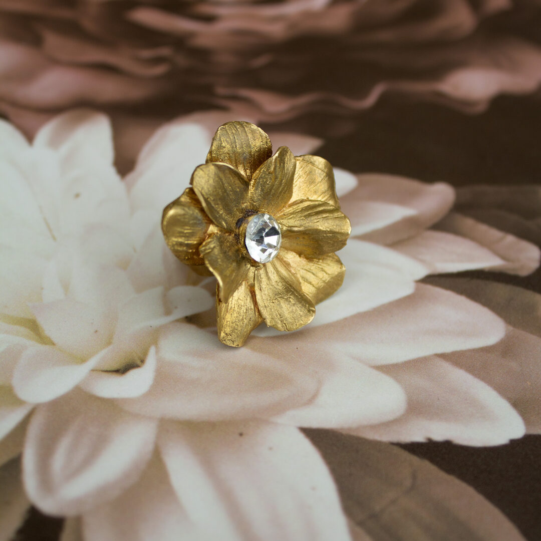 Anillo flor Cova grande