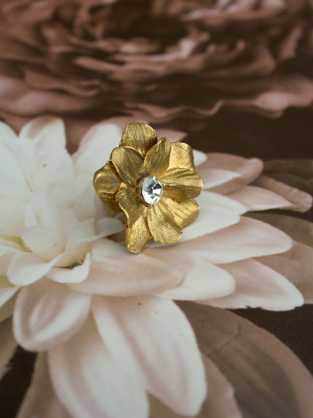 Anillo flor Cova grande