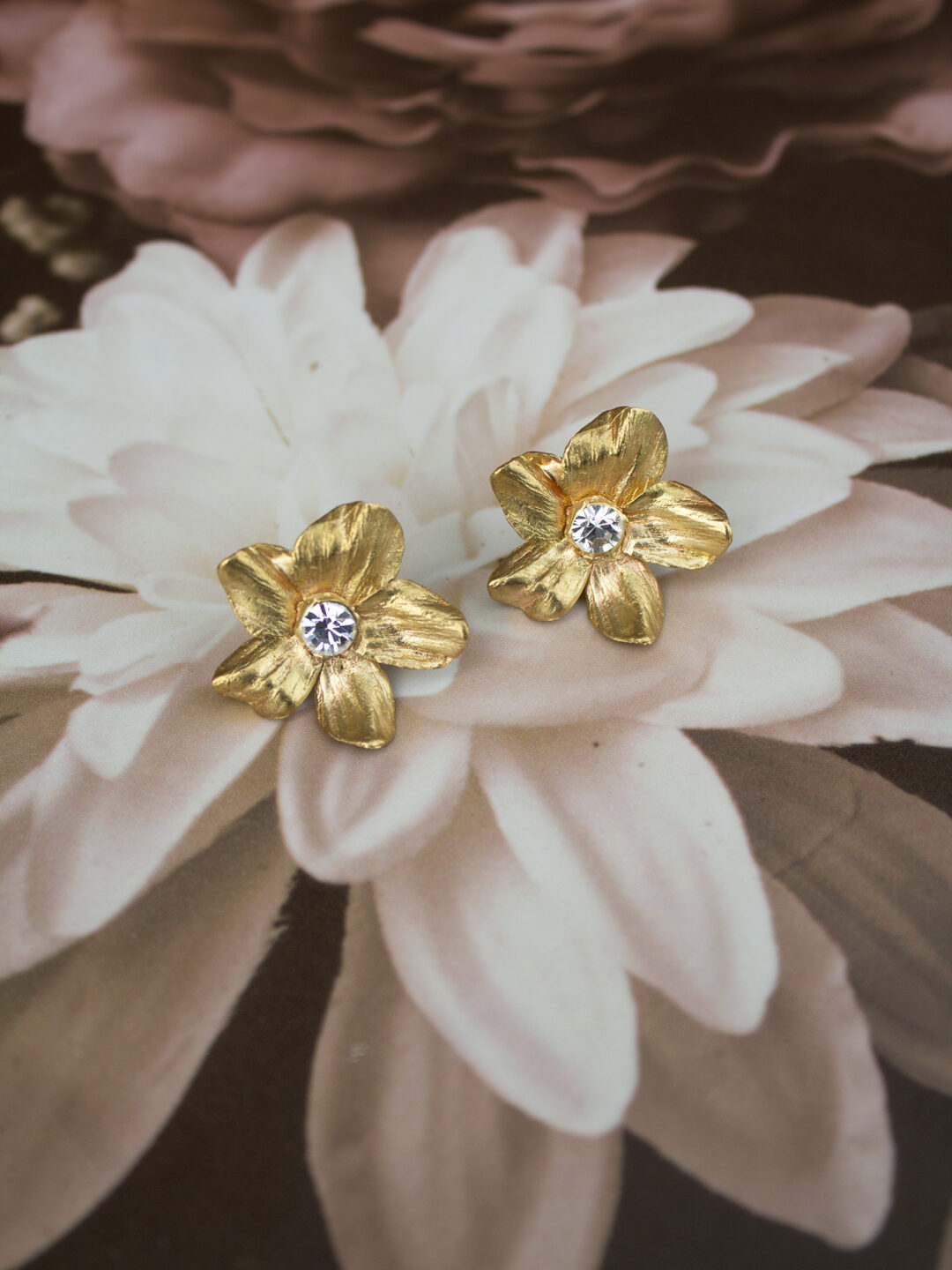 Pendientes flor Cova pequeños